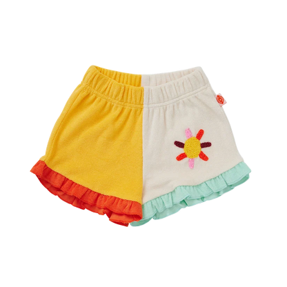 Halcyon Nights - Frill Terry Shorts / Zoo Crew
