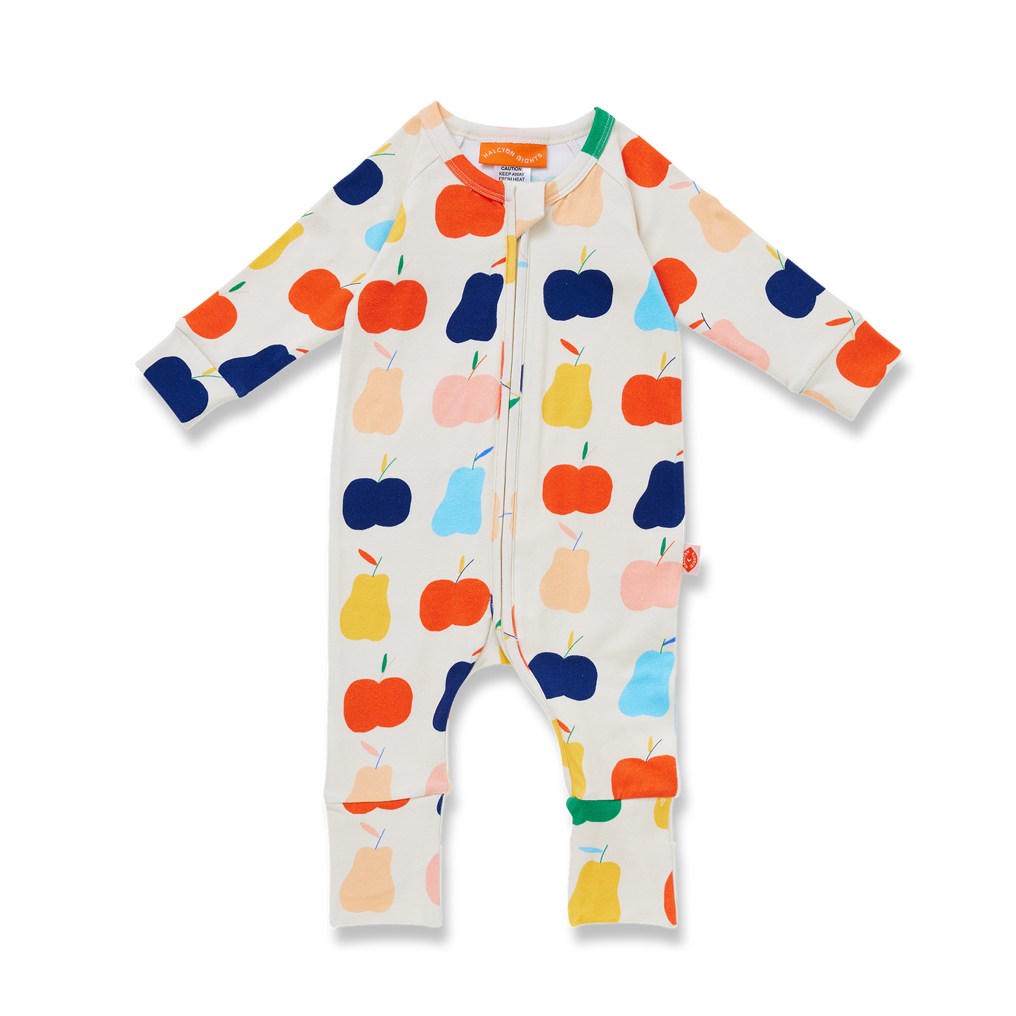 Halcyon Nights - Long Sleeve Romper / Tiny Orchard