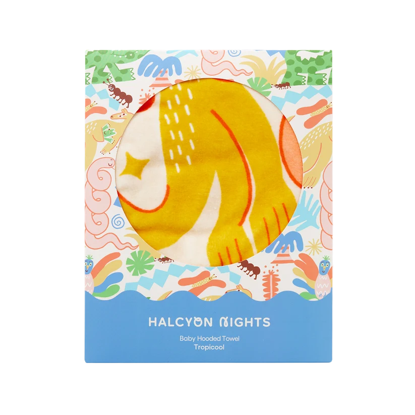 Halcyon Nights - Baby Hooded Towel SS26