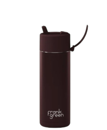Frank Green - Ceramic Reusable Bottle (Flip Straw Lid) / 20oz