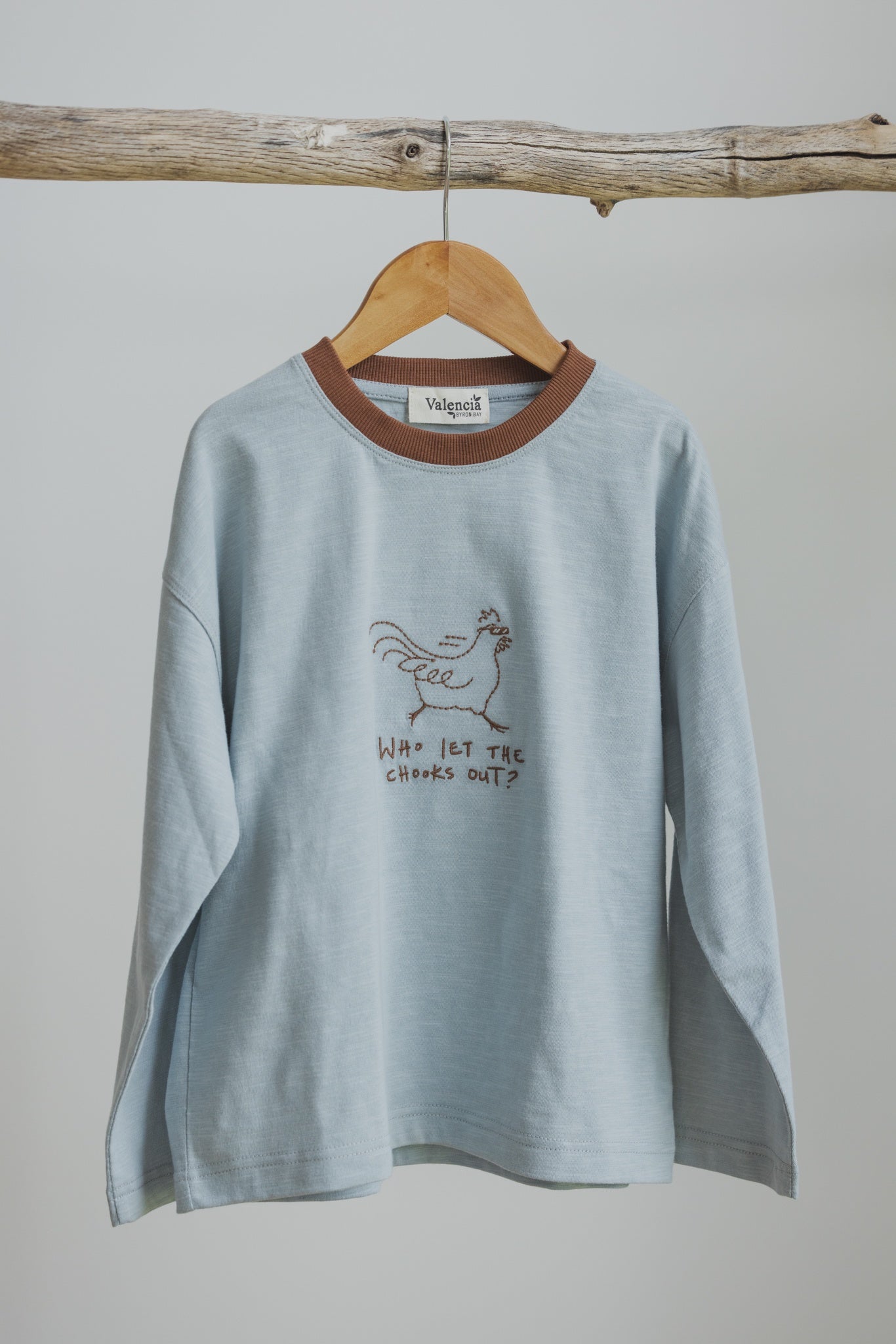 Valencia Byron Bay - Long Sleeve Chooks Tee