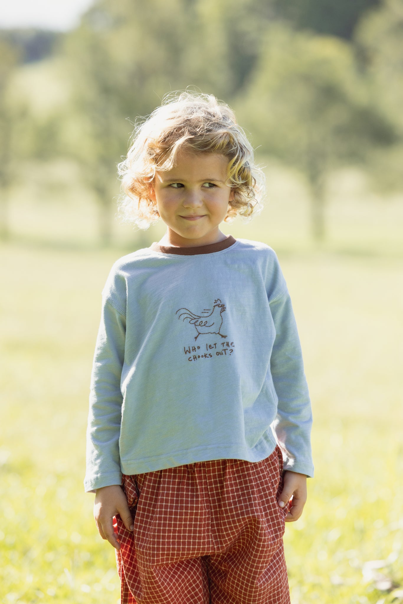 Valencia Byron Bay - Long Sleeve Chooks Tee