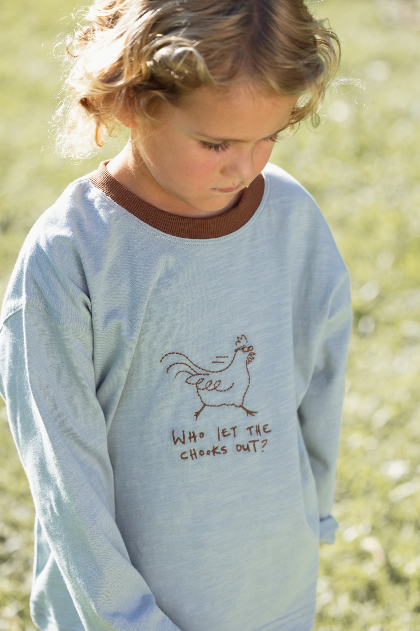 Valencia Byron Bay - Long Sleeve Chooks Tee