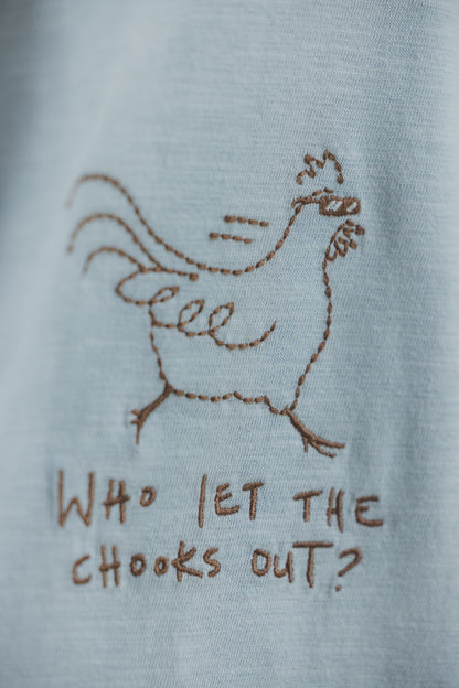 Valencia Byron Bay - Long Sleeve Chooks Tee