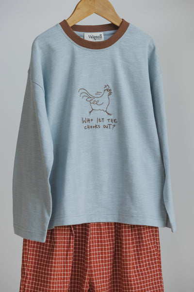 Valencia Byron Bay - Long Sleeve Chooks Tee