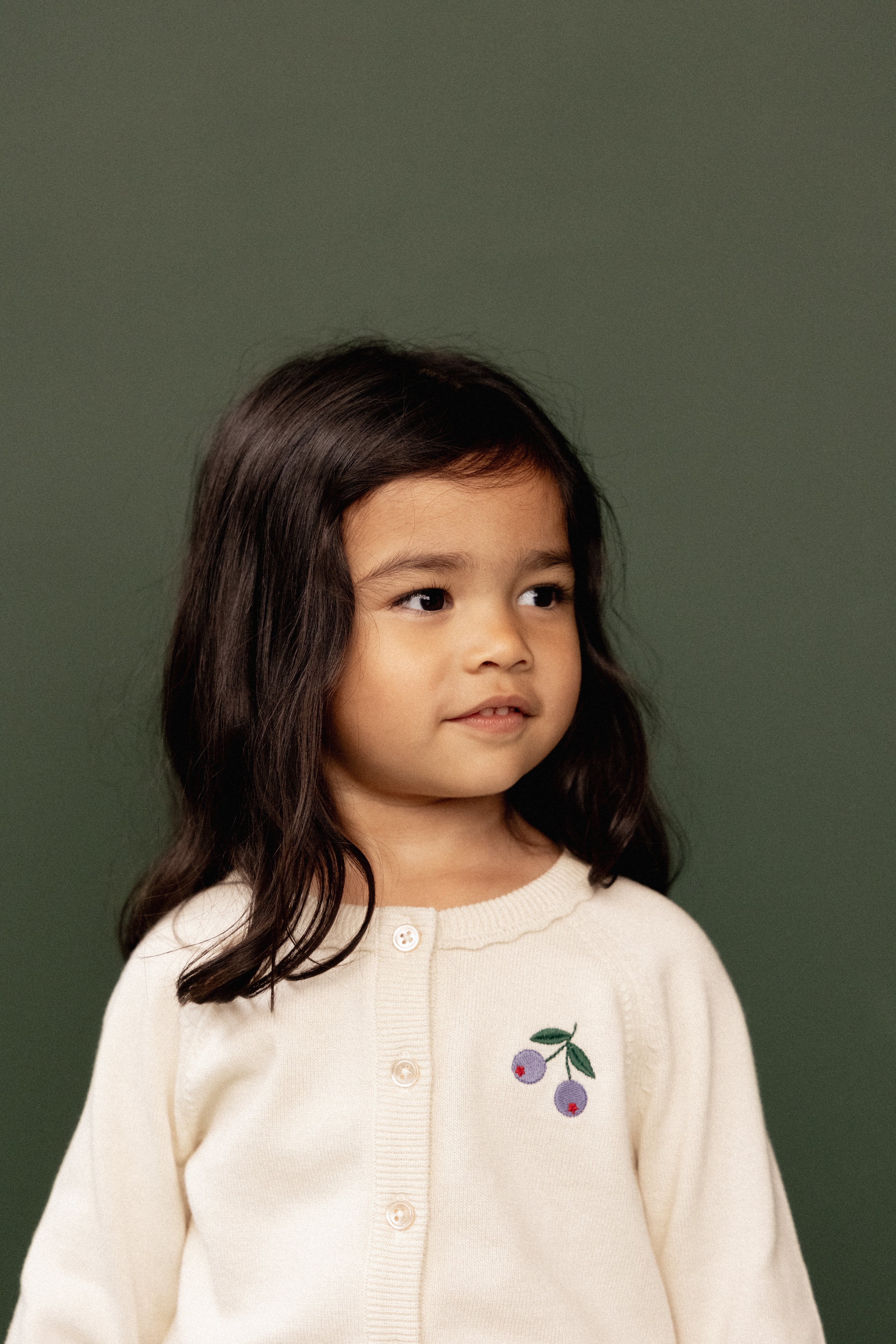 Nature Baby - Piper Cardigan / Winter Berry