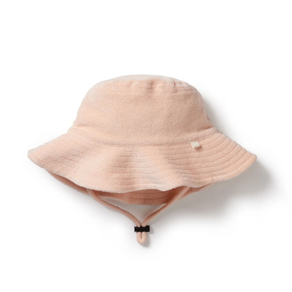 Wilson + Frenchy - Antique Pink Organic Terry Sunhat