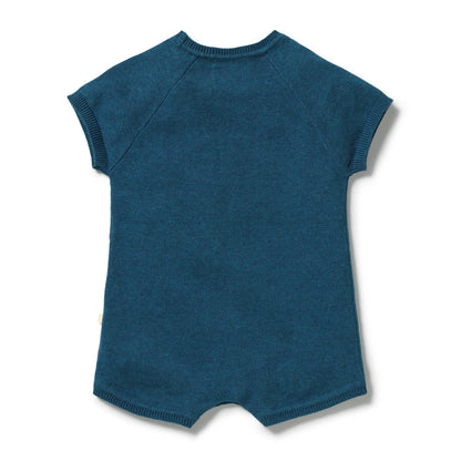 Wilson + Frenchy - Organic Knitted Growsuit / Little Croissant