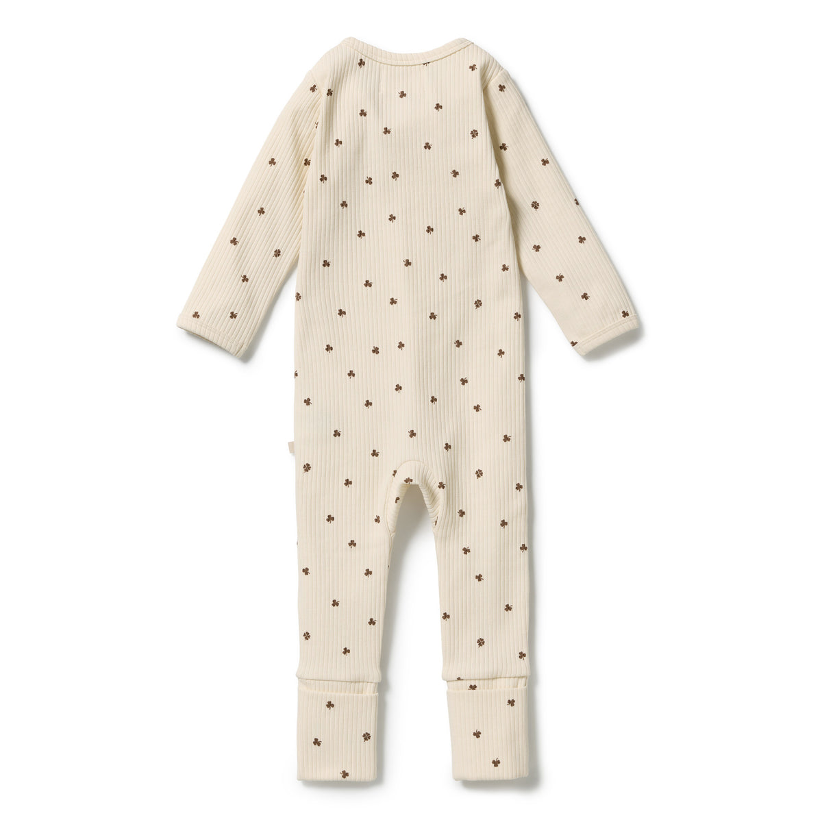 Wilson + Frenchy - Organic Zipsuit with Feet / My Lucky Charm