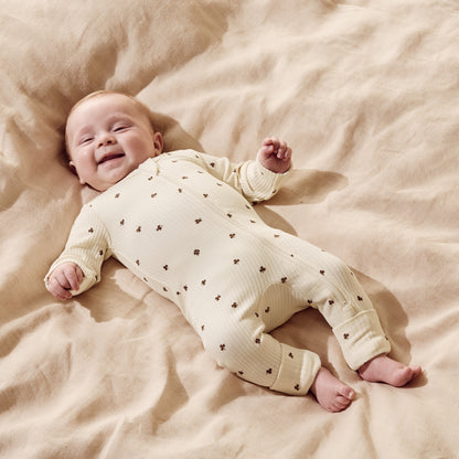 Wilson + Frenchy - Organic Zipsuit with Feet / My Lucky Charm