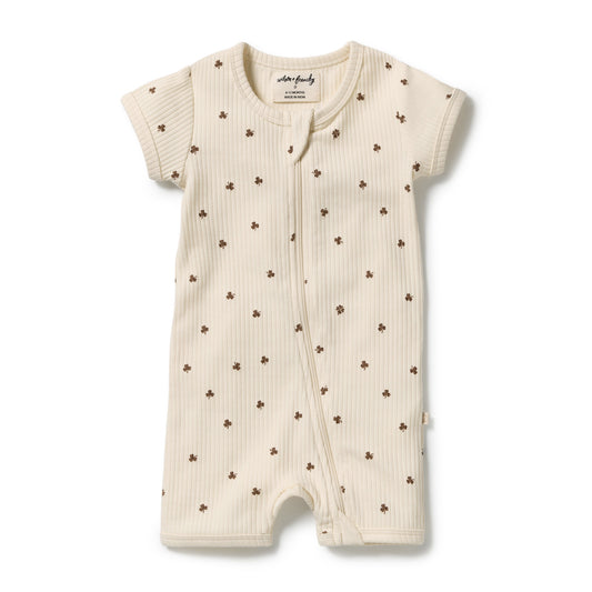 Wilson + Frenchy - Organic Boyleg Zipsuit / My Lucky Charm