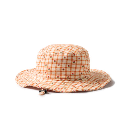 Wilson + Frenchy - Organic Crinkle Sun Hat / Checkerberry