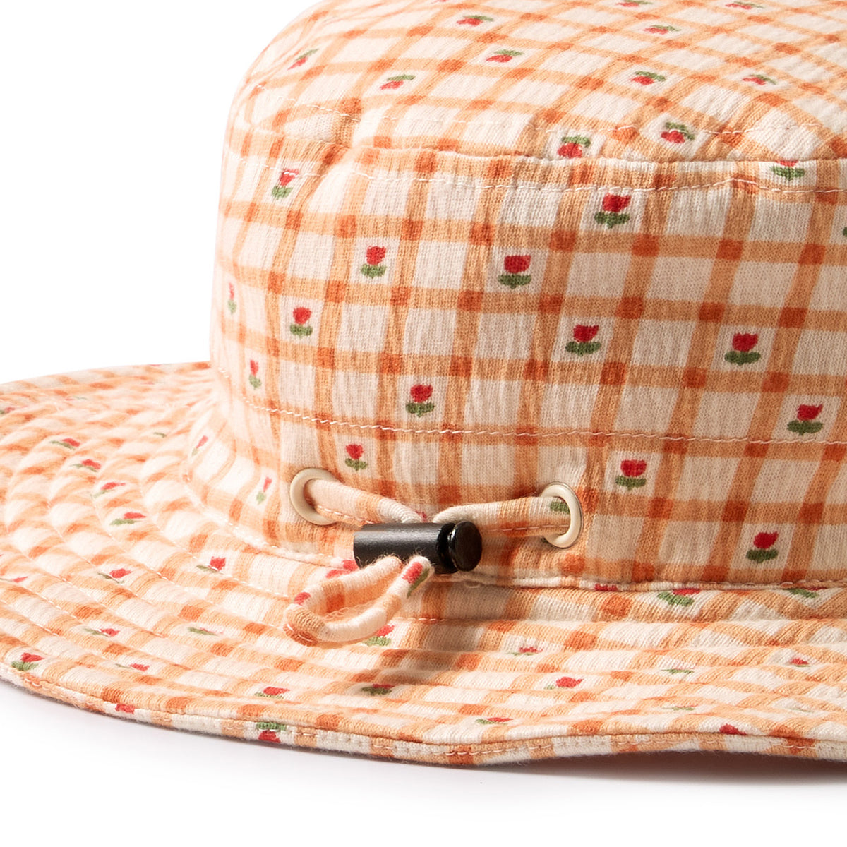 Wilson + Frenchy - Organic Crinkle Sun Hat / Checkerberry
