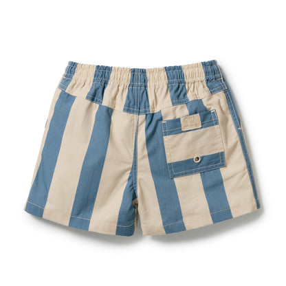 Wilson + Frenchy - Swim Board Short / Ocean Stripe