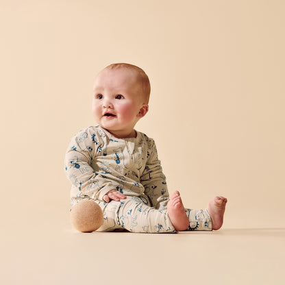 Wilson + Frenchy - Organic Zipsuit with Feet / Tout est Magique