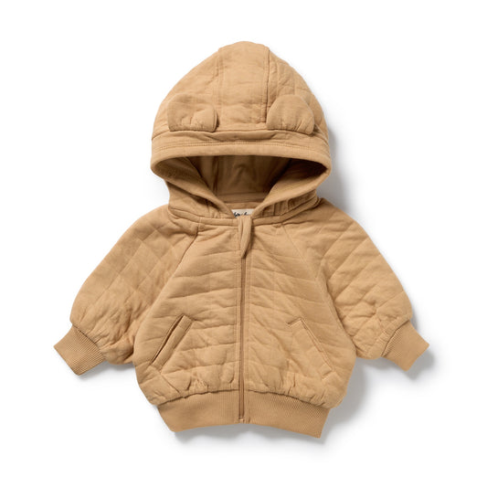 Wilson + Frenchy - Organic Quilted Jacket / Honey Fawn
