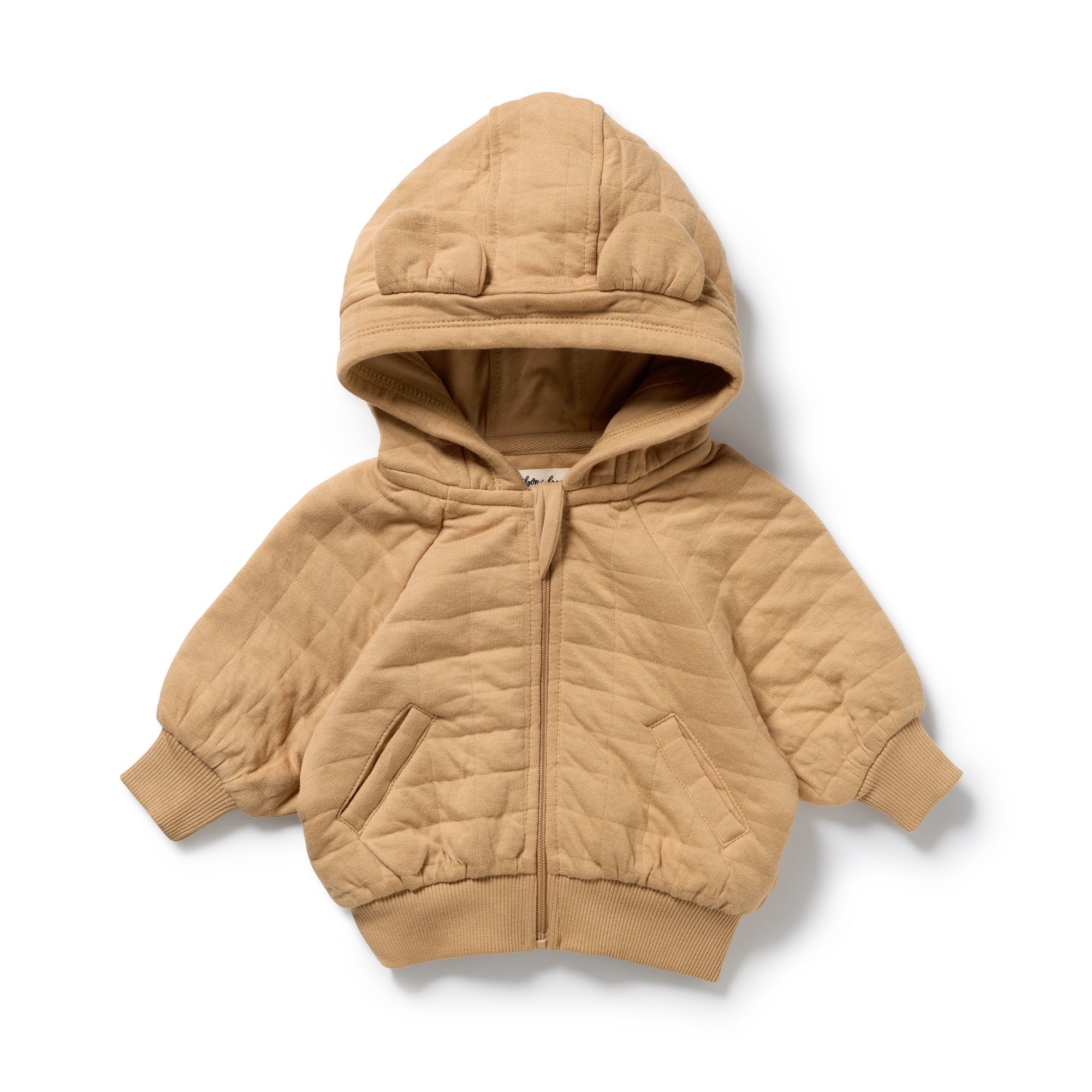 Wilson + Frenchy - Organic Quilted Jacket / Honey Fawn