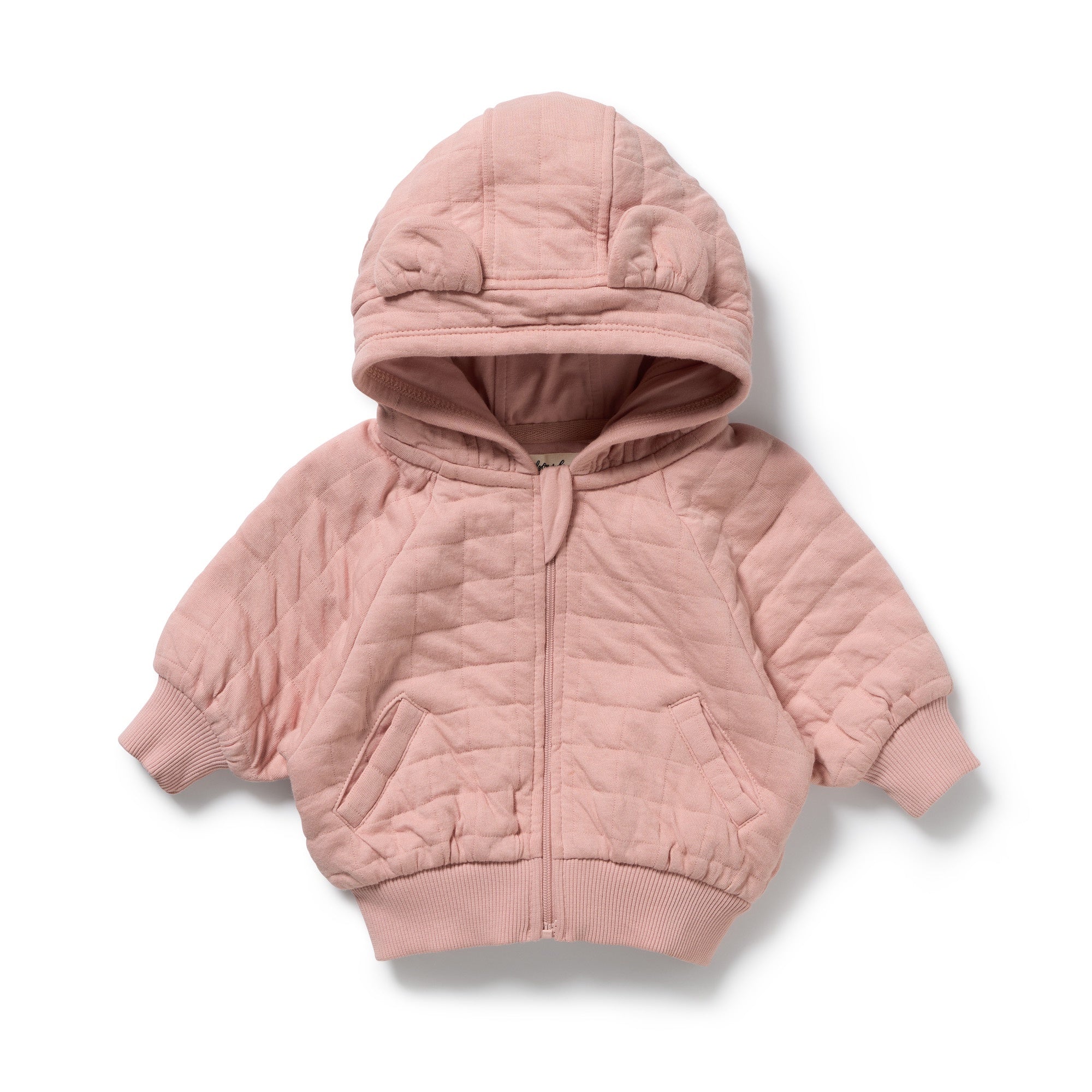 Wilson + Frenchy - Organic Quilted Jacket / Rose