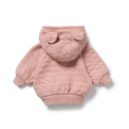 Wilson + Frenchy - Organic Quilted Jacket / Rose