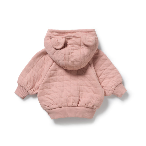 Wilson + Frenchy - Organic Quilted Jacket / Rose