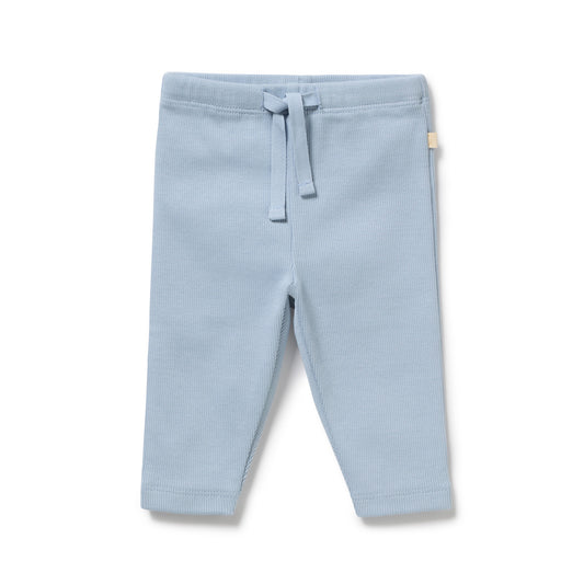 Wilson + Frenchy - Organic Rib Legging / Storm Blue