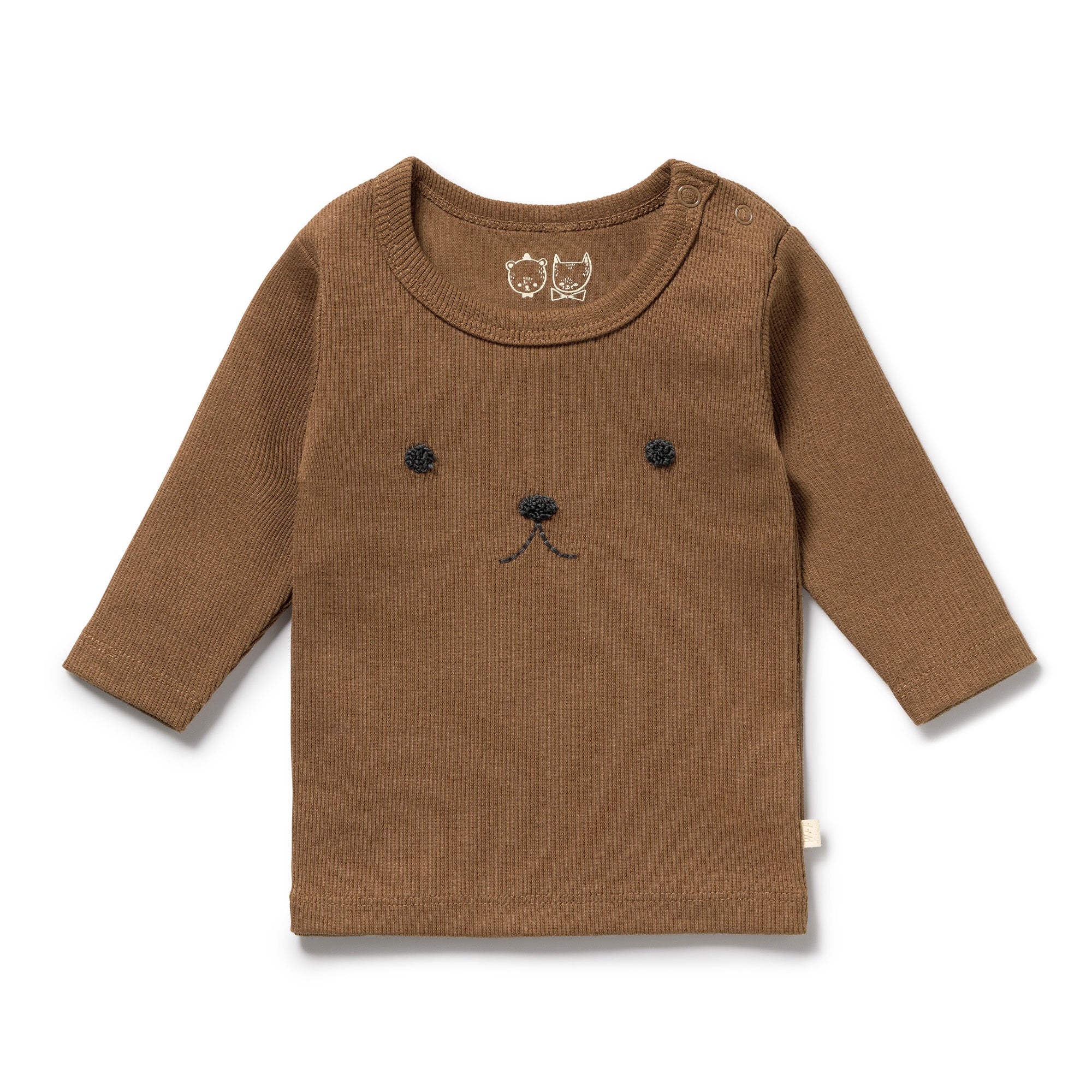 Wilson + Frenchy - Organic Rib Top / Nutmeg