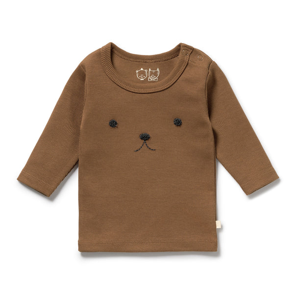 Wilson + Frenchy - Organic Rib Top / Nutmeg