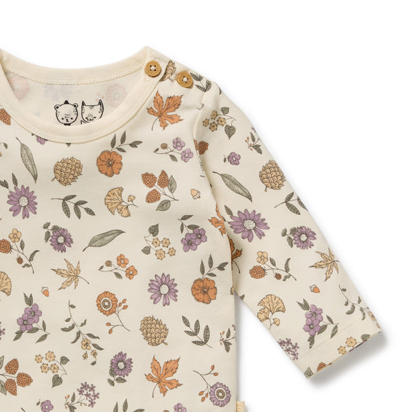Wilson + Frenchy - Organic Bodysuit / Maple Glow