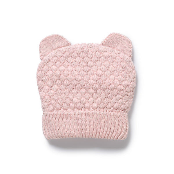 Wilson + Frenchy - Organic Knitted Bear Hat AW26