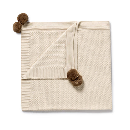 Wilson + Frenchy - Organic Knitted Bubble Blanket AW26