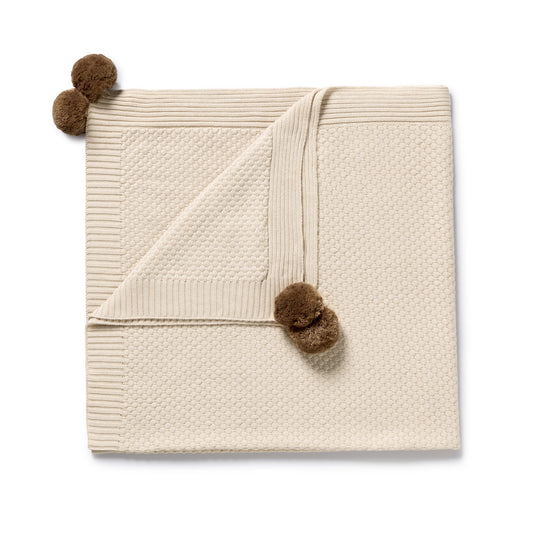 Wilson + Frenchy - Organic Knitted Bubble Blanket AW26