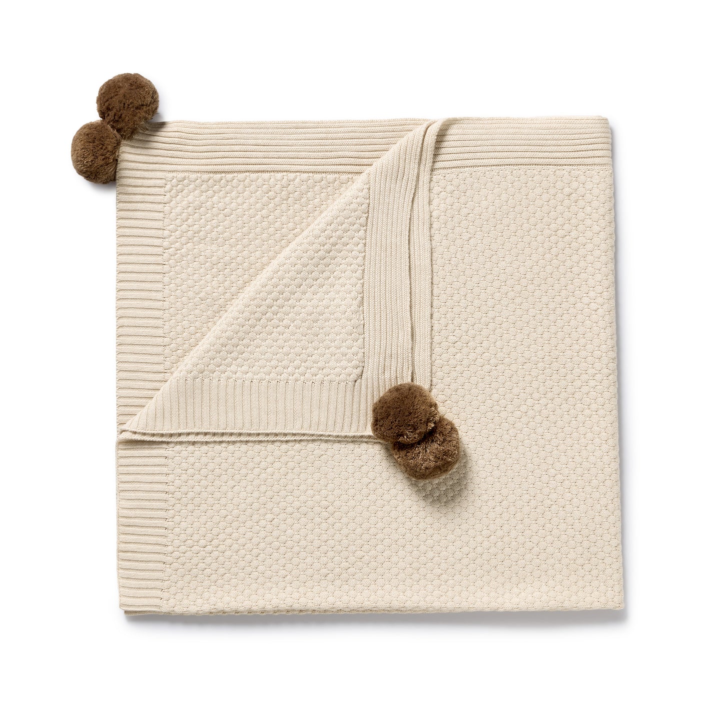 Wilson + Frenchy - Organic Knitted Bubble Blanket AW26