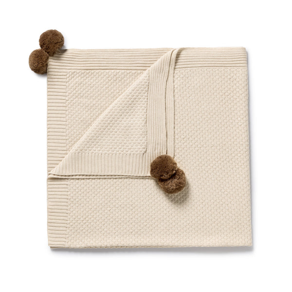 Wilson + Frenchy - Organic Knitted Bubble Blanket AW26