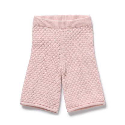 Wilson + Frenchy - Organic Knitted Bubble Pant / Marshmallow