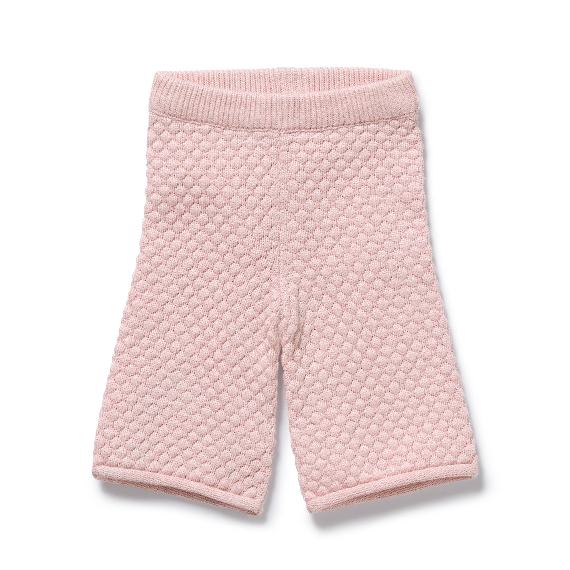 Wilson + Frenchy - Organic Knitted Bubble Pant / Marshmallow