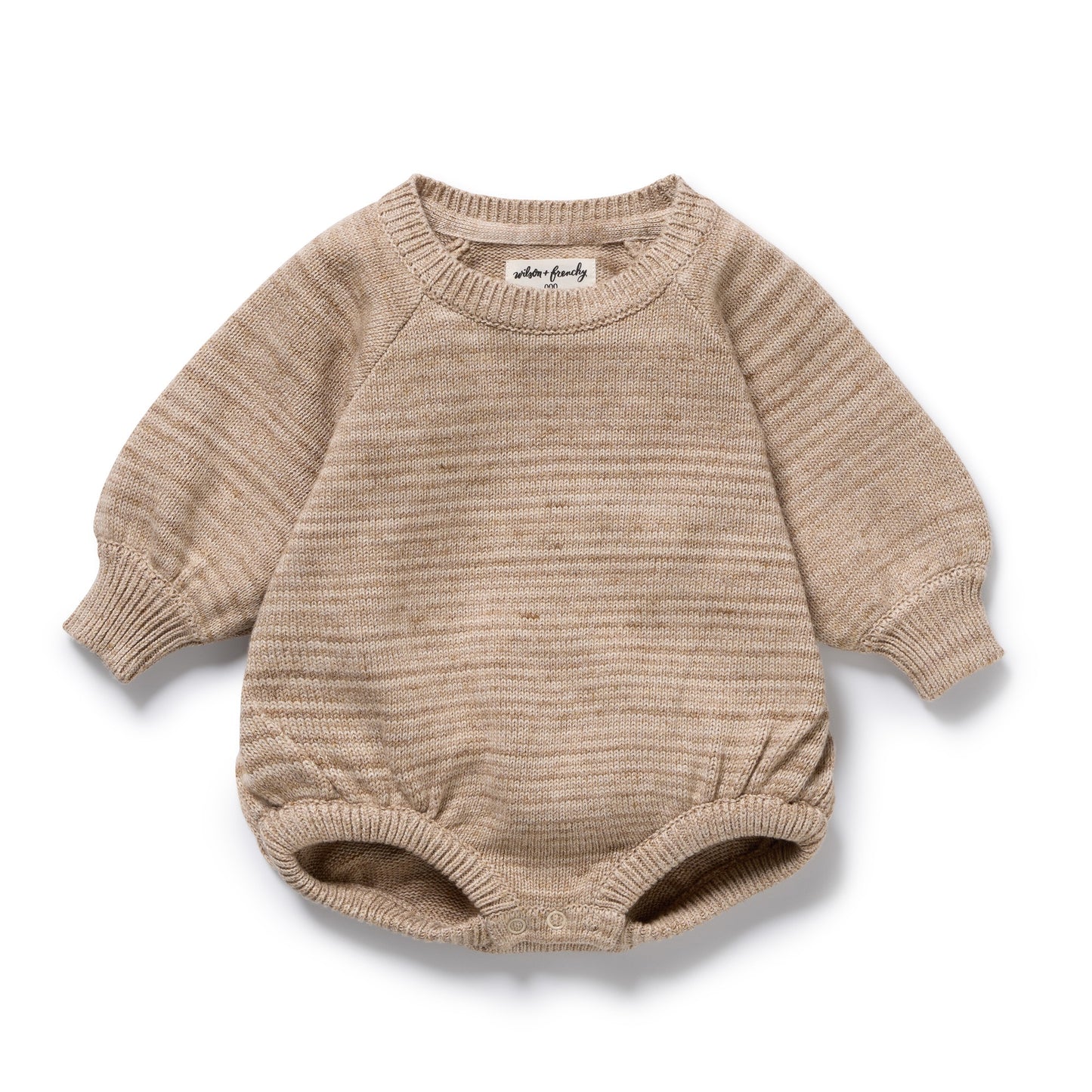 Wilson + Frenchy - Organic Knitted Bodysuit / Sandstone