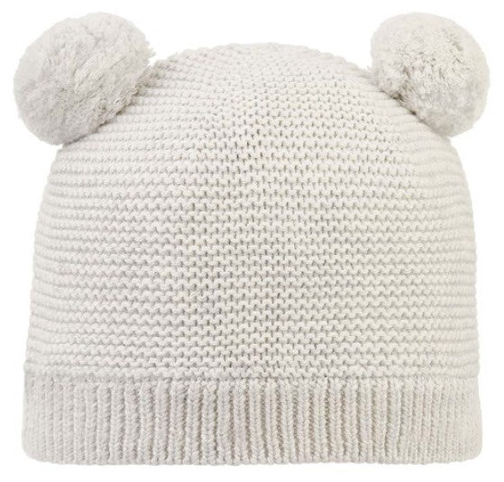 Toshi - Organic Beanie Snowy / Pebble