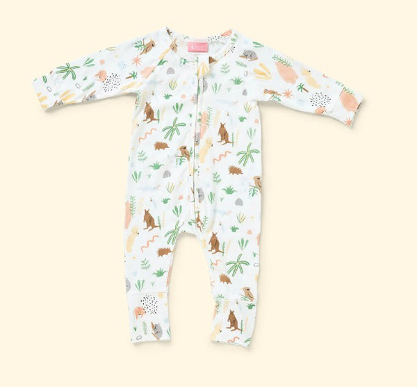 Halcyon Nights -  Outback Dreamers Long Sleeve Romper