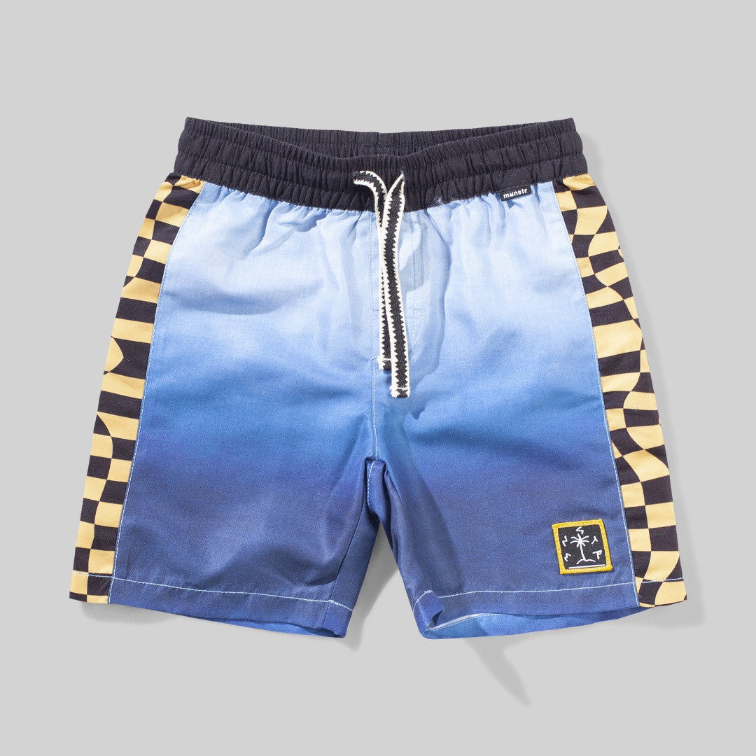 Munster - Wrapdyecheck BShort / Blue Grad