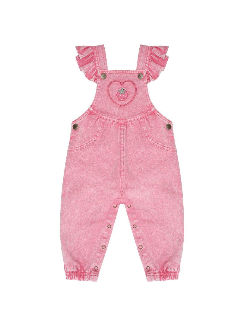 Huxbaby - Berry Vintage Overall / Bubblegum