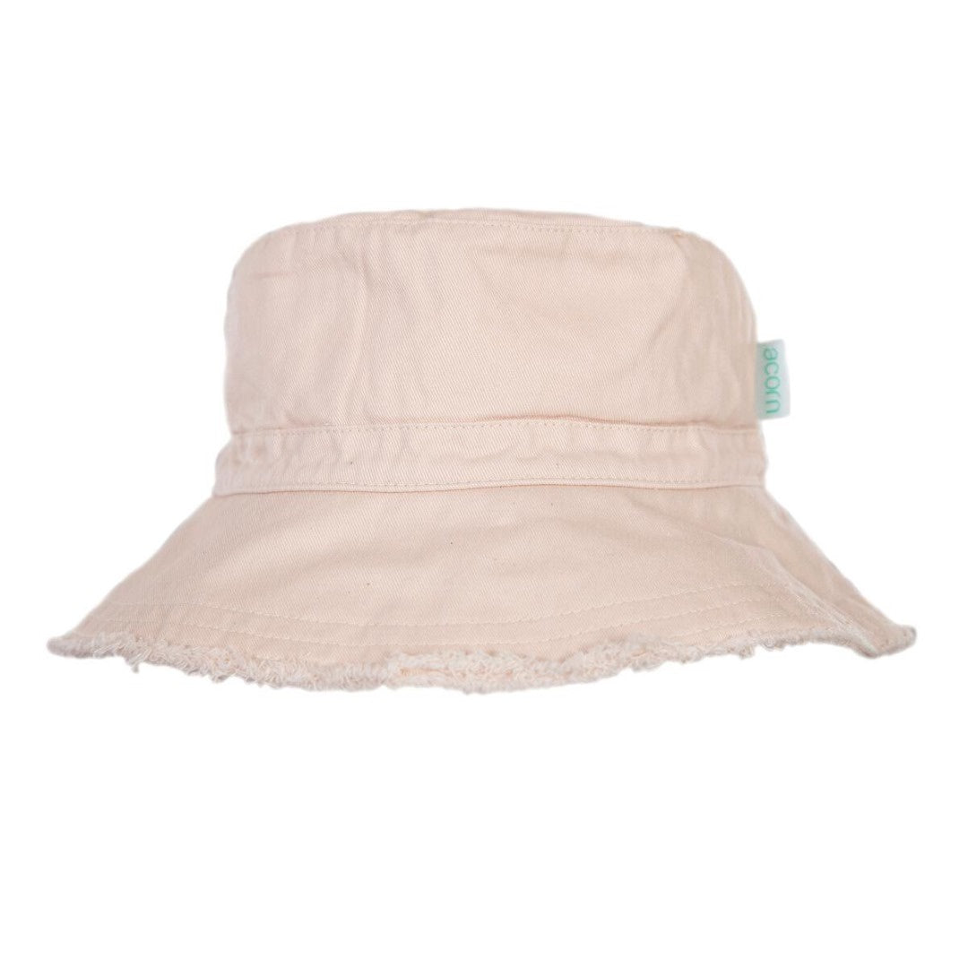 Acorn- Frayed Bucket Hat / Vanilla