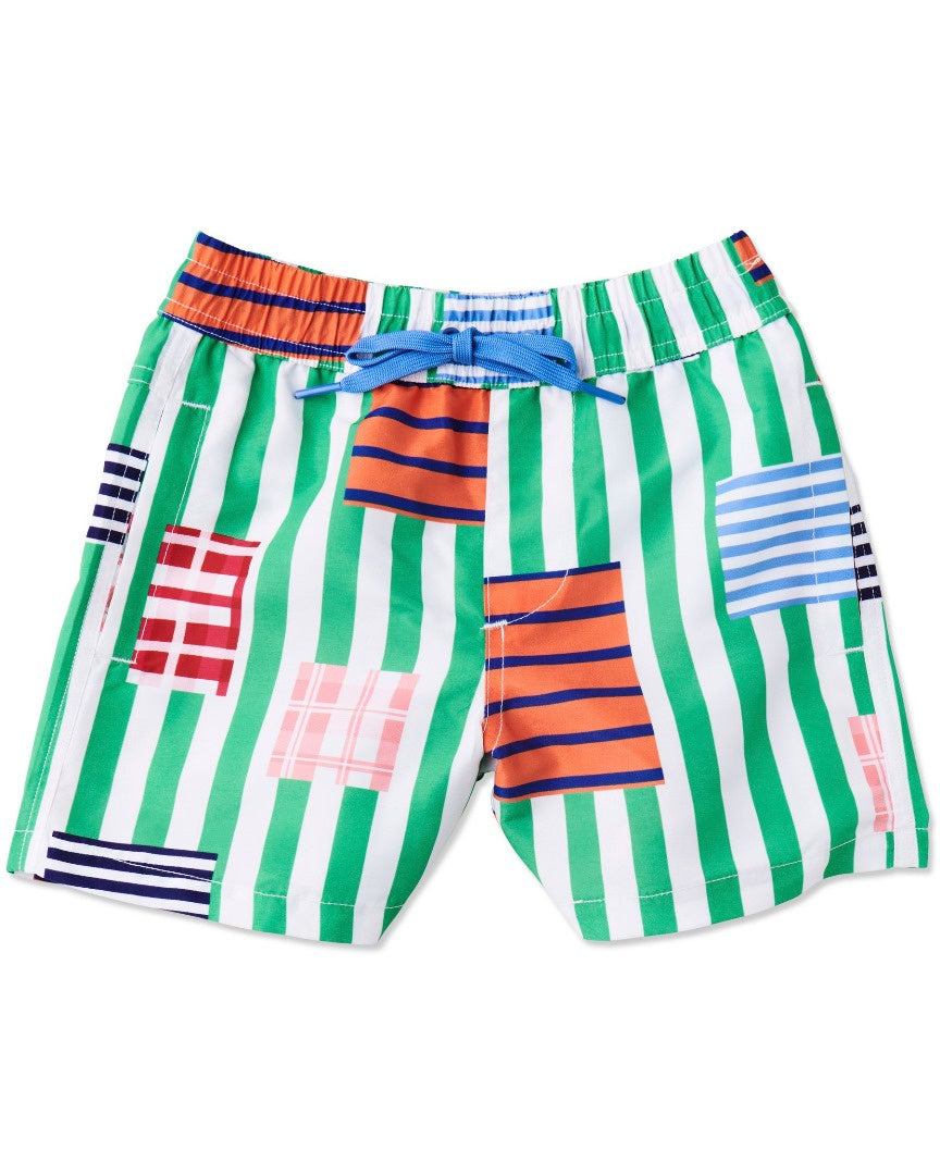 Kip & Co - Stripe On Stripe Boardies