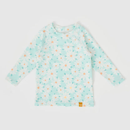 Goldie & Ace - Daisy Delight Rashguard / Lagoon