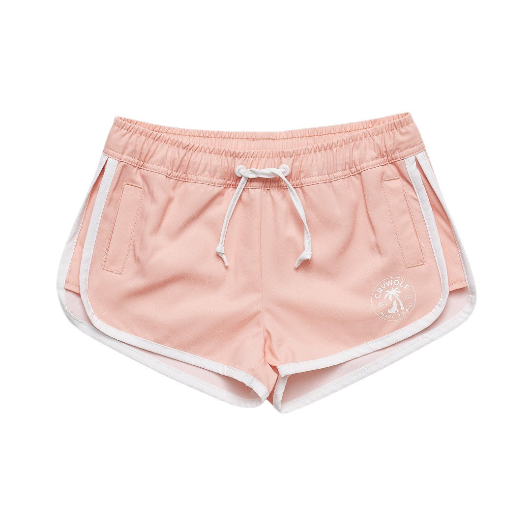 Cry Wolf- Surf Short/ Blush