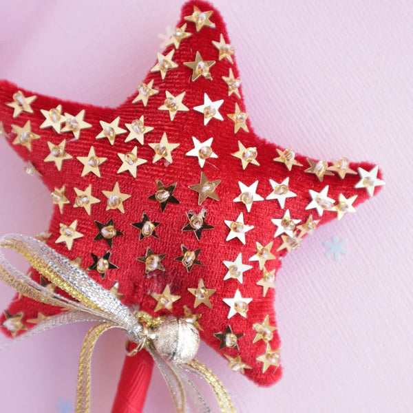 Lauren Hinkley - Enchanted Christmas Gold Sparkle Wand