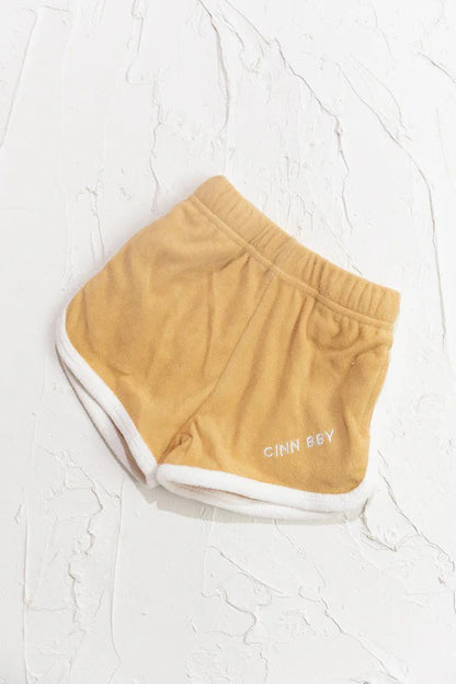 Cinnamon Baby - Terry Shorts / Mustard