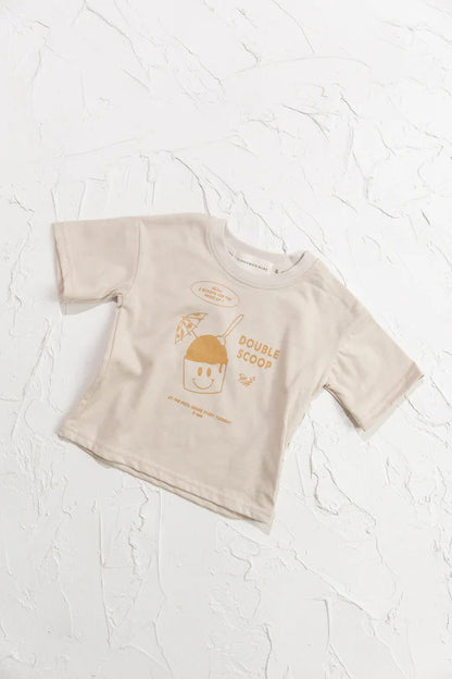 Cinnamon Baby - Double Scoop Tee