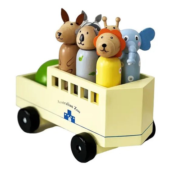 ToysLink - Animal Bowling Vehicle