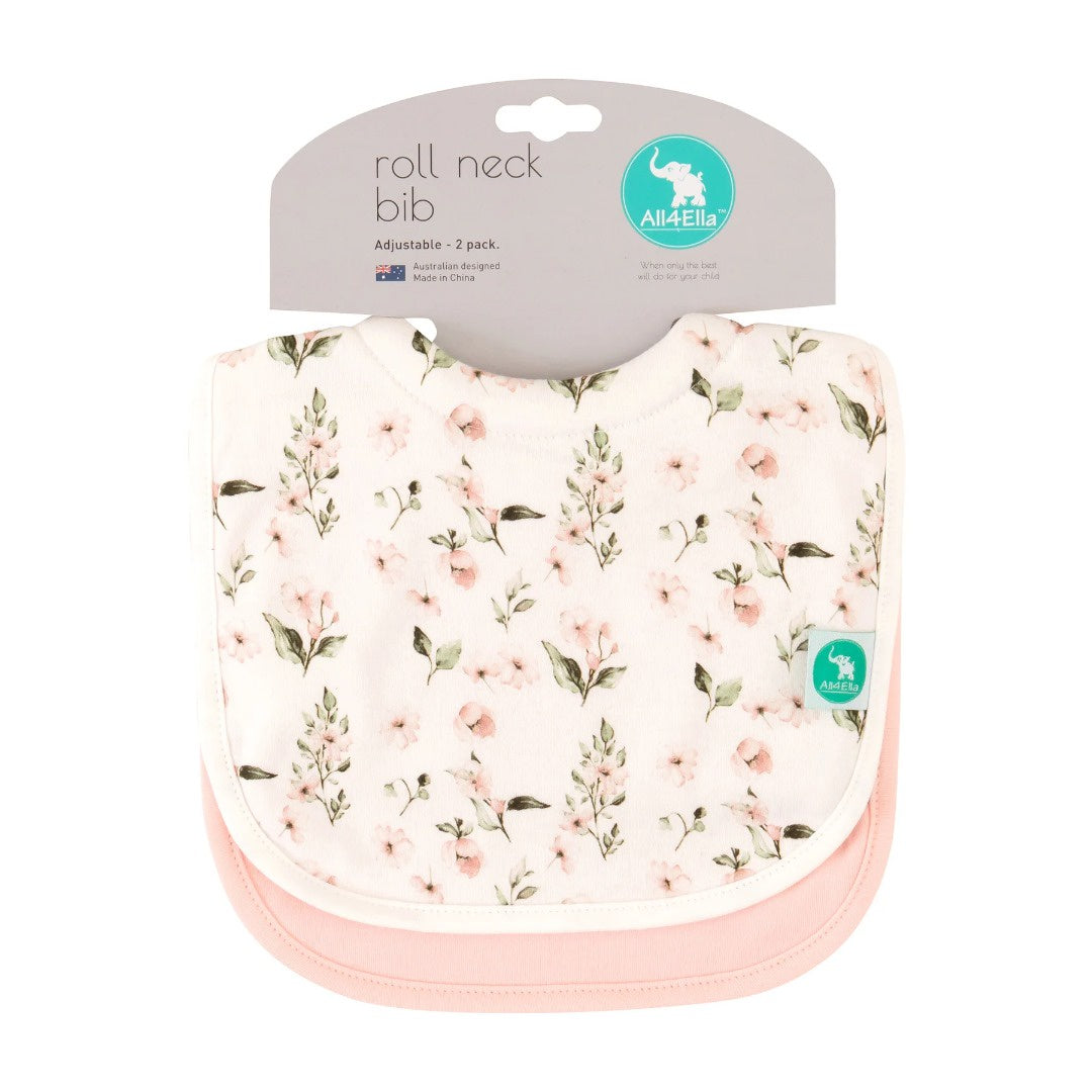 All4Ella - Roll Neck Bib / 2 pack