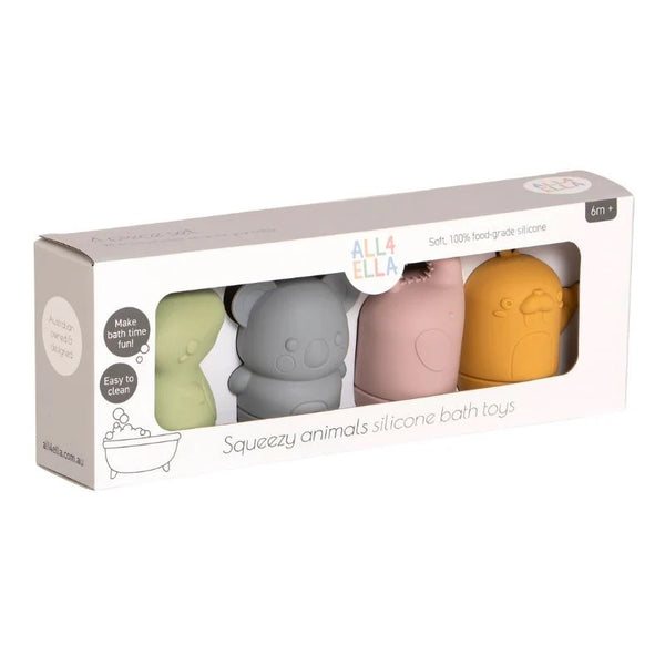 All4Ella - Squeezy Silicone Bath Toys